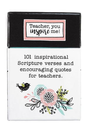 101 Blessings 'The Heart of a Teacher' Cards - Wholesale Accessory Market