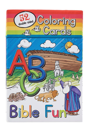 52 ABC Bible Fun Coloring Cards for Kids - Wholesale Accessory Market