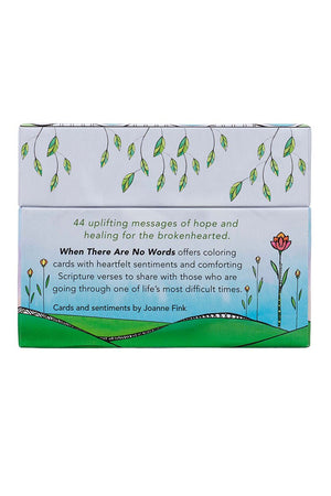 When There Are No Words Cards To Color And Comfort - Wholesale Accessory Market