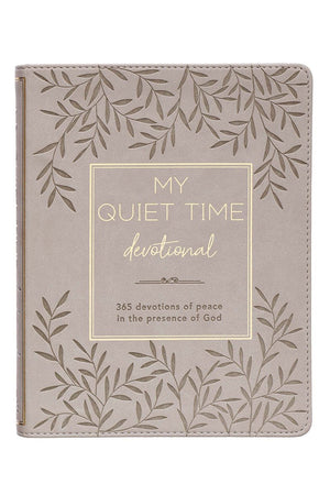 My Quiet Time Devotional LuxLeather Book - Wholesale Accessory Market