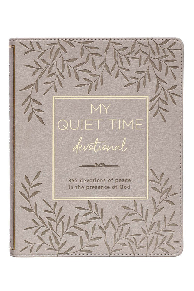My Quiet Time Devotional LuxLeather Book - Wholesale Accessory Market