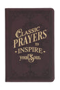 Classic Prayers to Inspire Your Soul Brown Faux Leather Book - Wholesale Accessory Market