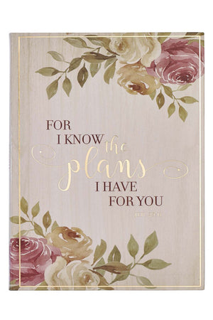 Jeremiah 29:11 'I Know The Plans' Flexcover Journal - Wholesale Accessory Market