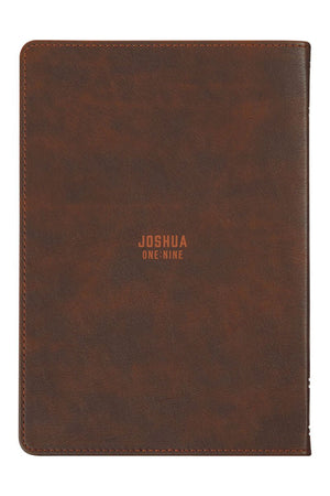 Strength and Courage Lion Brown Faux Leather Journal - Wholesale Accessory Market