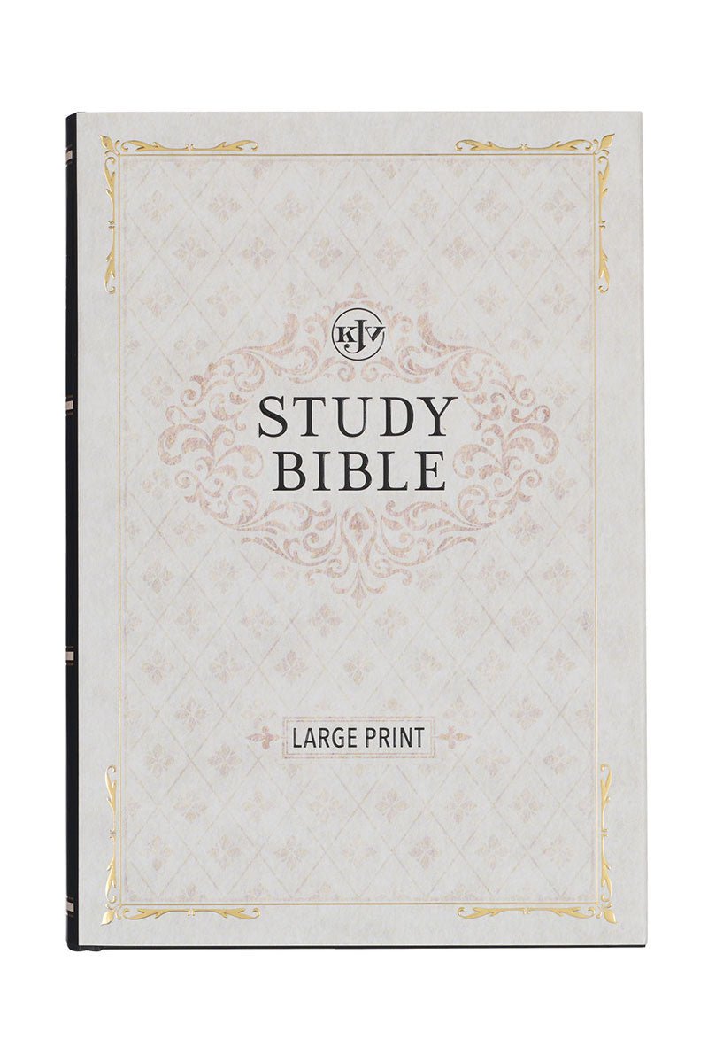 Black Hardcover Large Print KJV Study Bible Wholesale Accessory Market