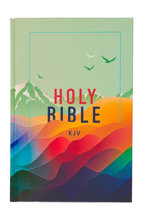 Kid's Colorful Mountain Vista Hardcover KJV Bible - Wholesale Accessory Market
