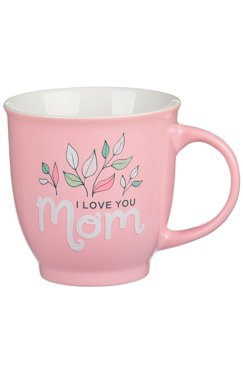I Love You Mom Pink Mug - Wholesale Accessory Market