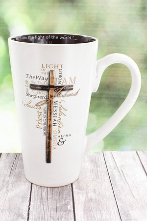 Light of the World Cross Mug - Wholesale Accessory Market