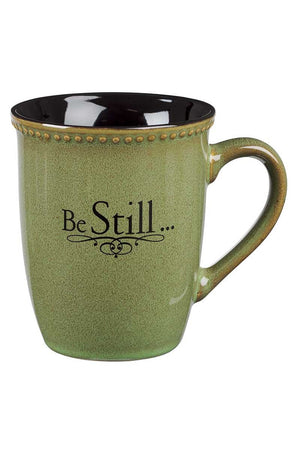 Be Still... Moss Green Mug - Wholesale Accessory Market