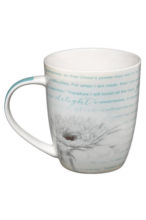 His Grace Is Sufficient Flower Mug - Wholesale Accessory Market