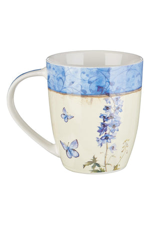 Lamentations 3:22-23 Floral Butterfly Mug - Wholesale Accessory Market