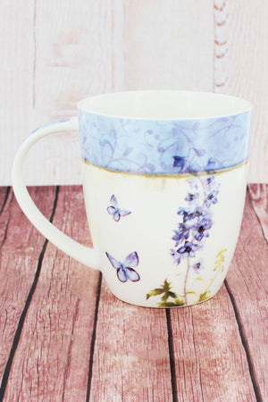 Lamentations 3:22-23 Floral Butterfly Mug - Wholesale Accessory Market