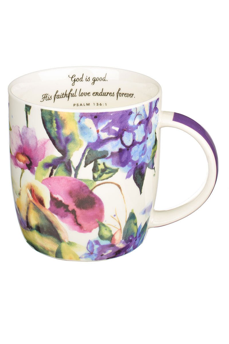 Seeds of Love Floral 4 Piece Mug Set - Wholesale Accessory Market