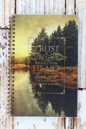 Trust In The Lord Wirebound Journal - Wholesale Accessory Market