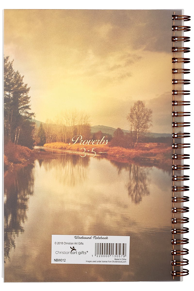 Trust In The Lord Wirebound Journal - Wholesale Accessory Market