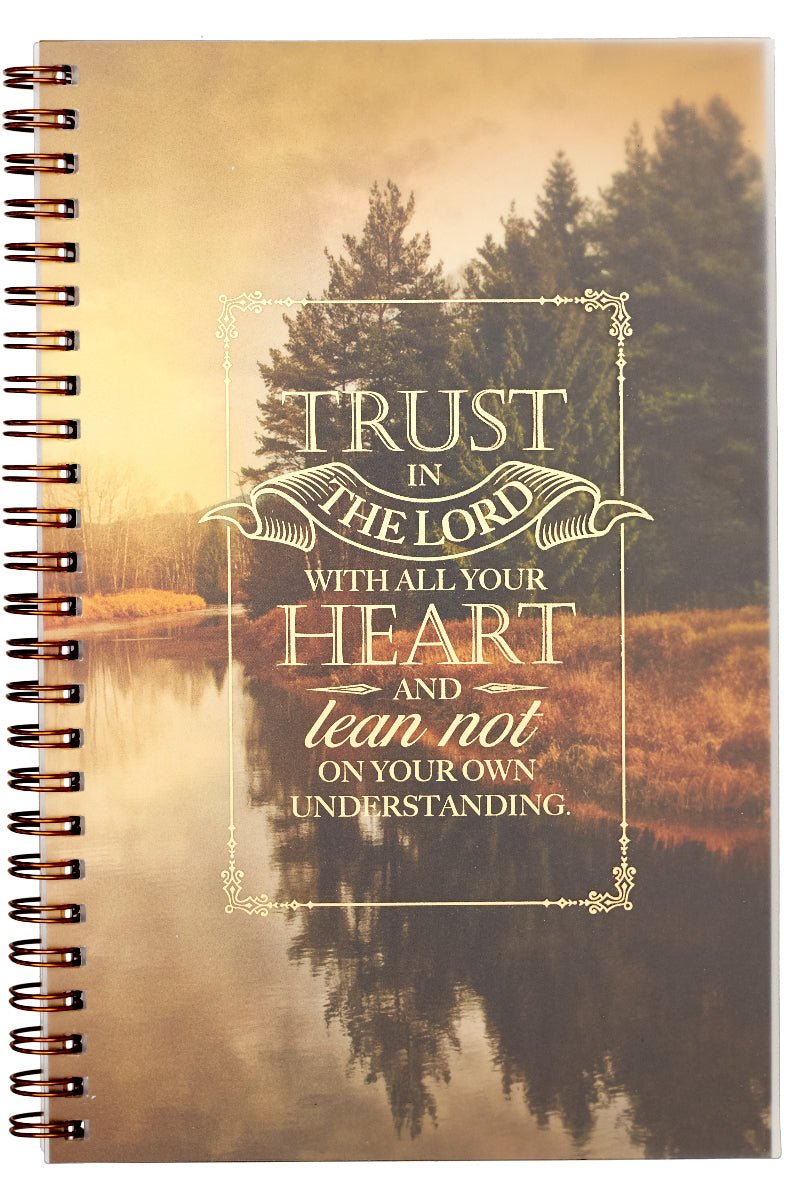 Trust In The Lord Wirebound Journal - Wholesale Accessory Market