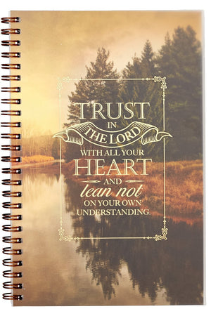 Trust In The Lord Wirebound Journal - Wholesale Accessory Market