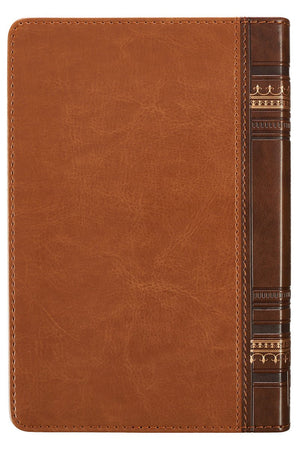 The Pocket Bible Devotional For Men Two-Tone LuxLeather Book - Wholesale Accessory Market