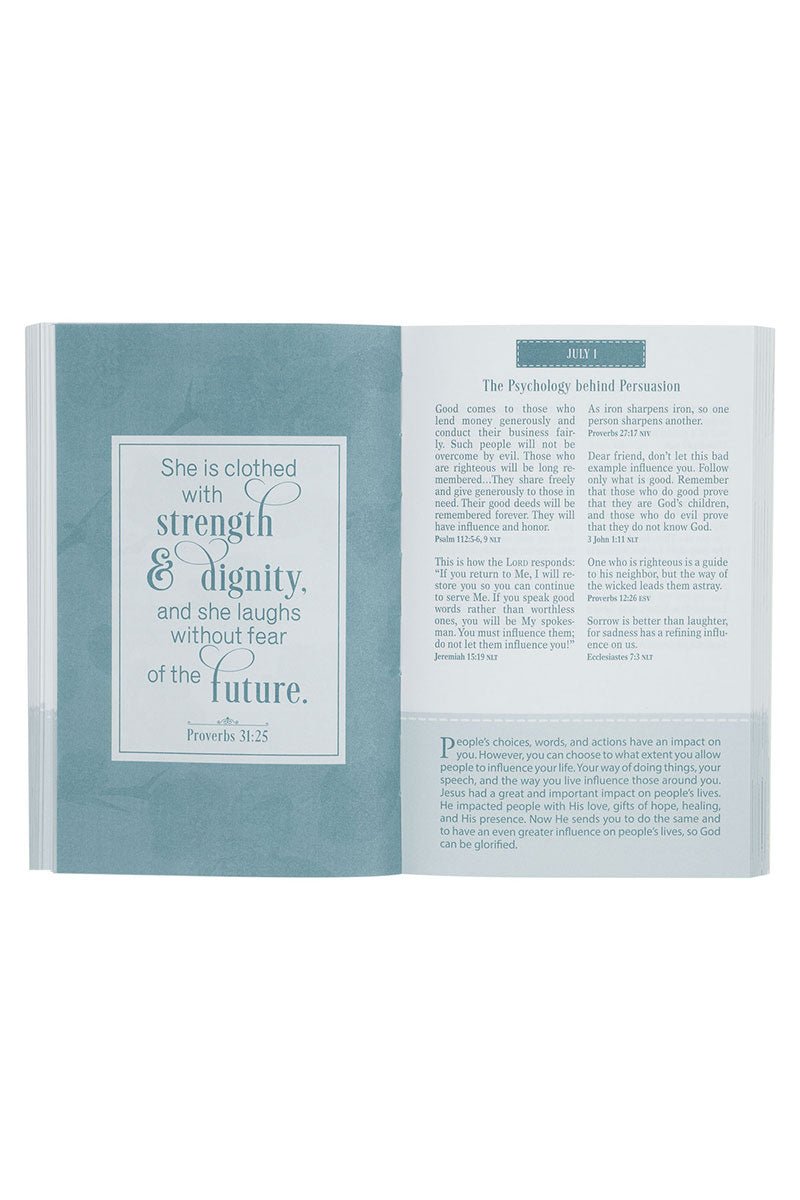 The Pocket Bible Devotional for Women Floral Paperback Book - Wholesale Accessory Market
