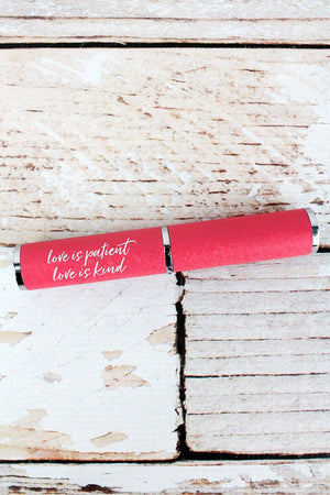 1 Corinthians 13:4' Love Is Patient' Pen In Gift Case - Wholesale Accessory Market