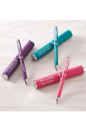 1 Corinthians 13:4' Love Is Patient' Pen In Gift Case - Wholesale Accessory Market
