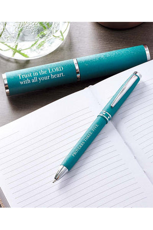 Proverbs 3:5 'Trust In The Lord With All Your Heart' Pen In Gift Case - Wholesale Accessory Market
