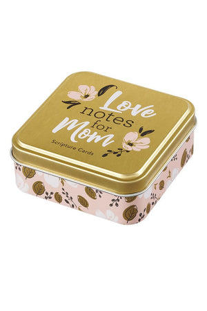 Love Notes For Mom Scripture Cards in a Gift Tin - Wholesale Accessory Market