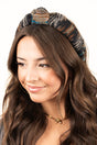 Be Clever Sierra Vista Knotted Headband, Beige - Wholesale Accessory Market