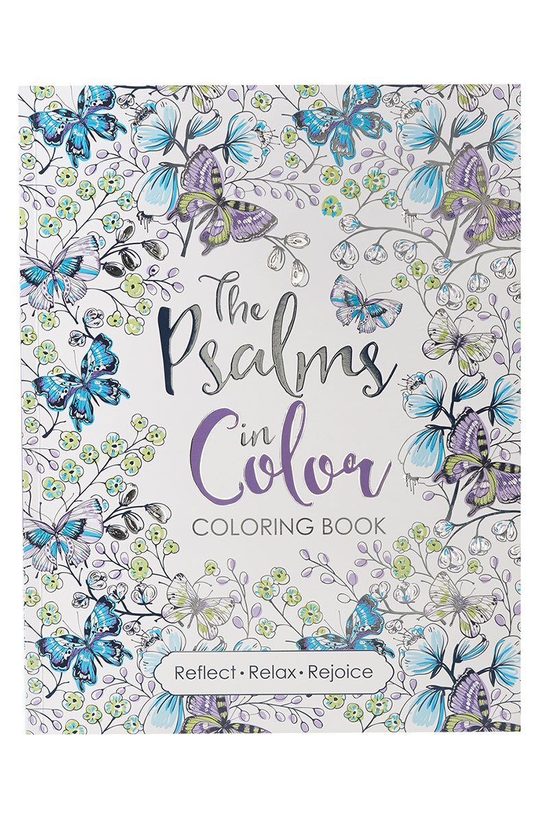 The Psalms in Color Adult Coloring Book #CLR022