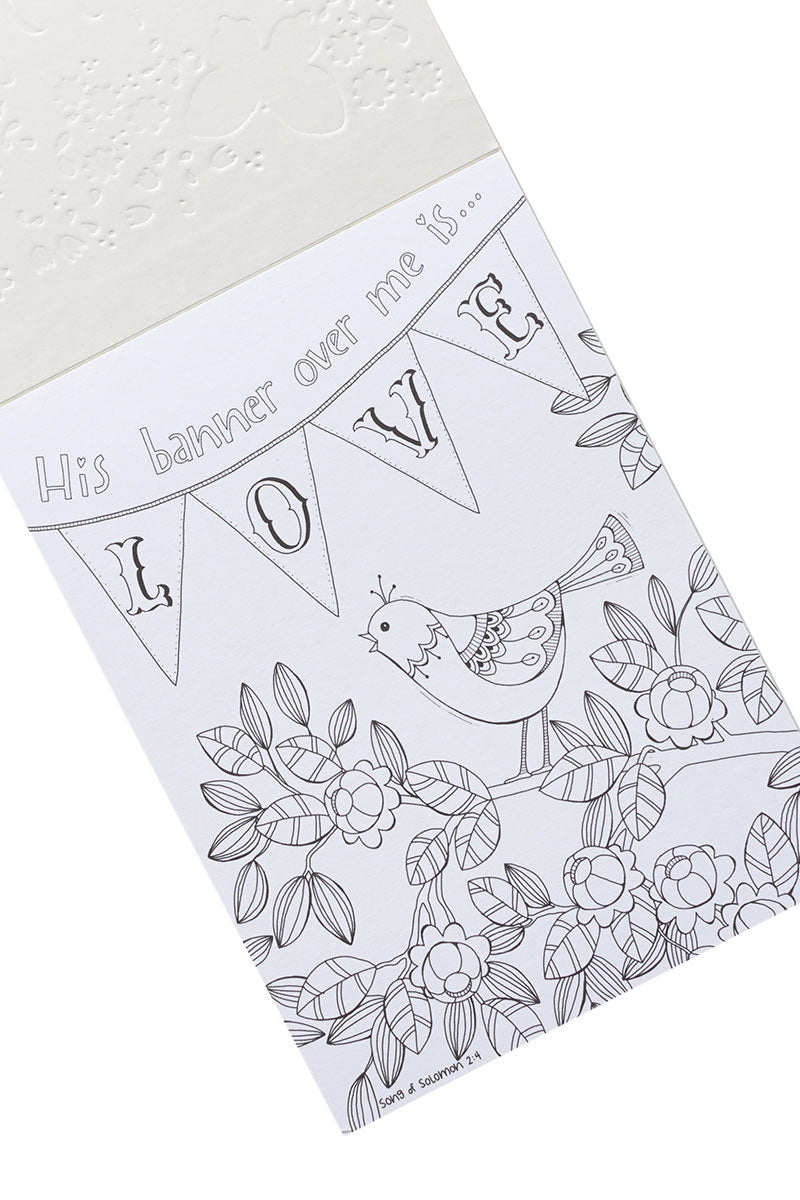 Set of 20 'Be Still and Know' Cards to Color - Wholesale Accessory Market