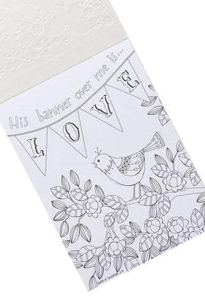 Set of 20 'Be Still and Know' Cards to Color - Wholesale Accessory Market