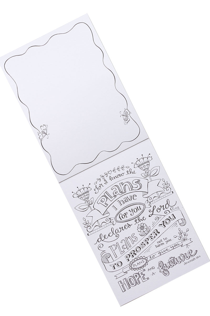 Set of 20 'Be Still and Know' Cards to Color - Wholesale Accessory Market