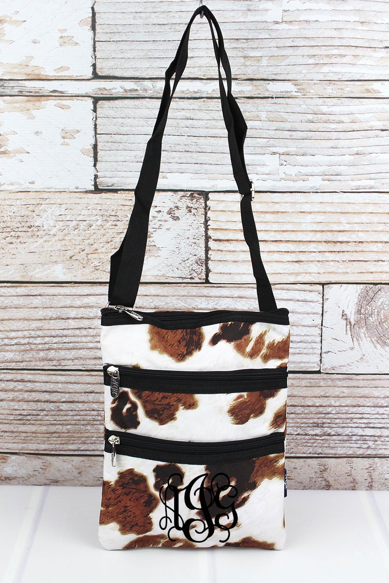 Cow Print Crossbody Bag