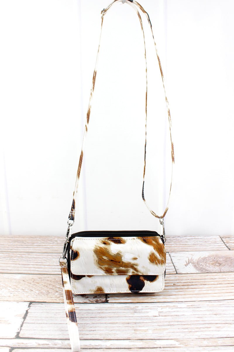 NGIL Till The Cows Come Home Crossbody Organizer Clutch - Wholesale Accessory Market