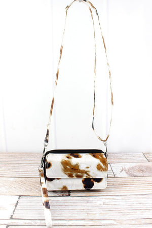NGIL Till The Cows Come Home Crossbody Organizer Clutch - Wholesale Accessory Market