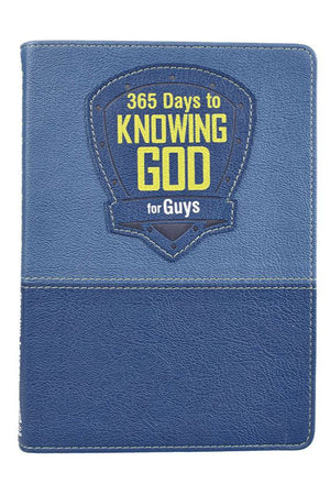 365 Days To Knowing God For Guys LuxLeather Book - Wholesale Accessory Market