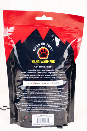 Hot On The Trails 6 Pack Hand Warmers - Wholesale Accessory Market