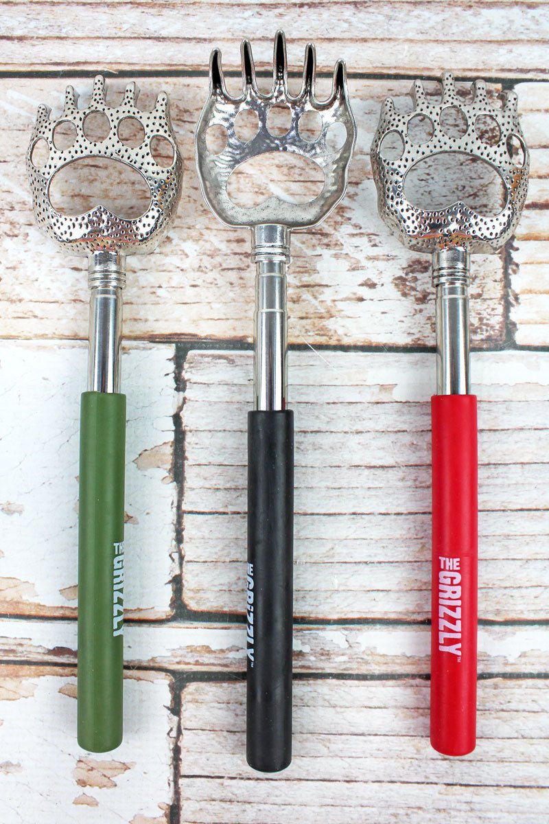 One Grizzly Bear Claw Extendable Back Scratcher - SHIPS ASSORTED - Wholesale Accessory Market