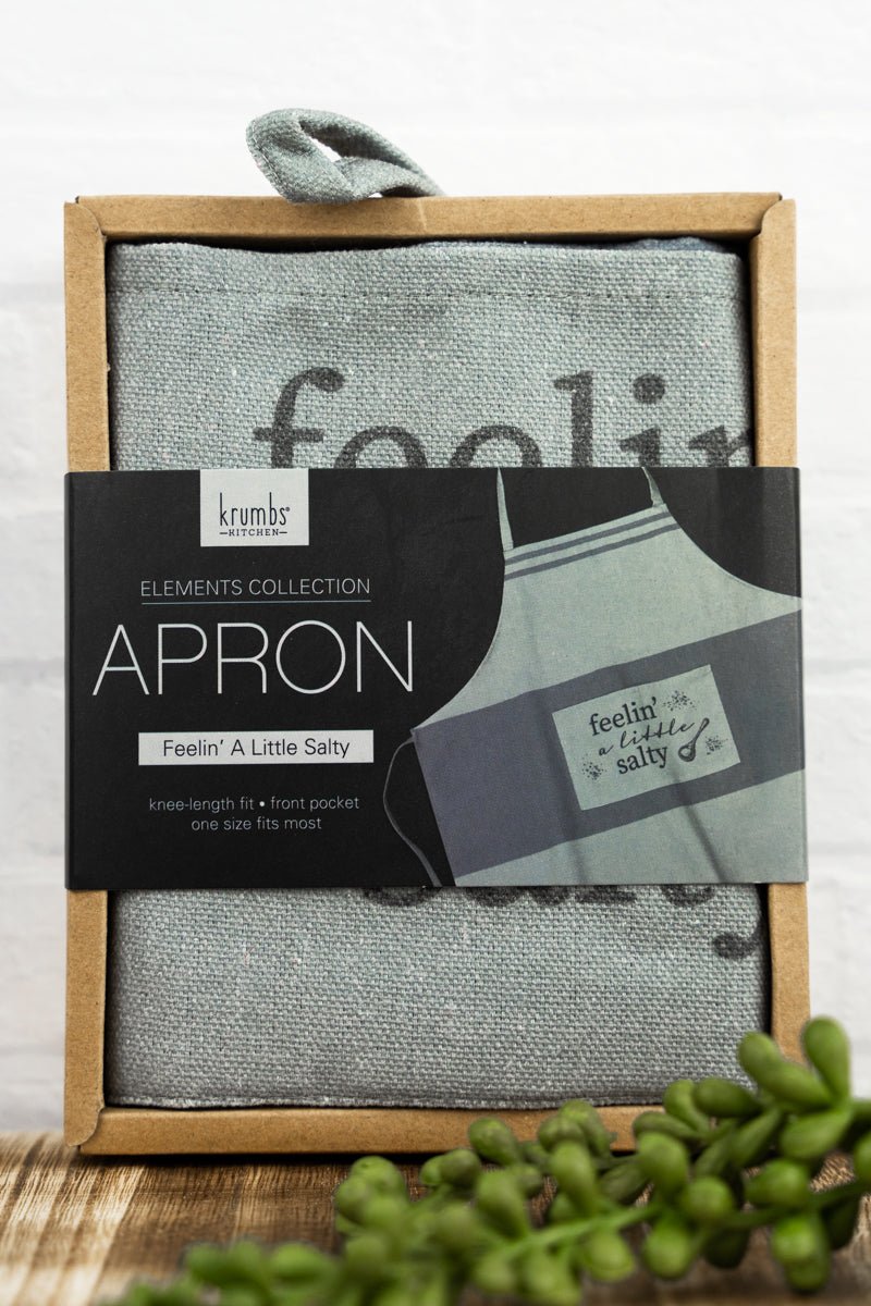 Feelin' A Little Salty Bib Apron - Wholesale Accessory Market