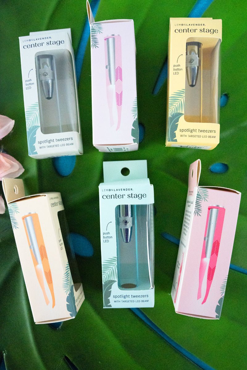 One Pair of Center Stage Light Up Tweezers - SHIPS ASSORTED - Wholesale Accessory Market