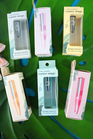One Pair of Center Stage Light Up Tweezers - SHIPS ASSORTED - Wholesale Accessory Market