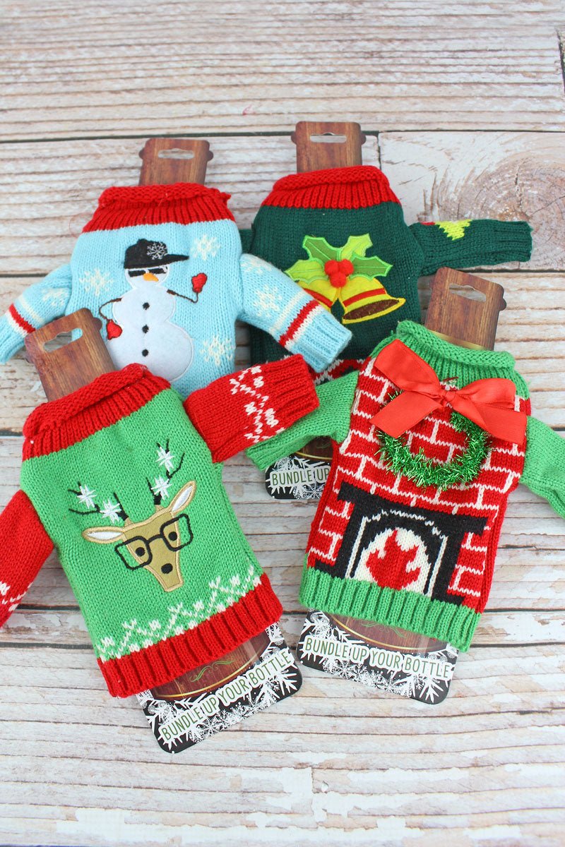 One Ugly Knitted Bottle Sweater - SHIPS ASSORTED - Wholesale Accessory Market