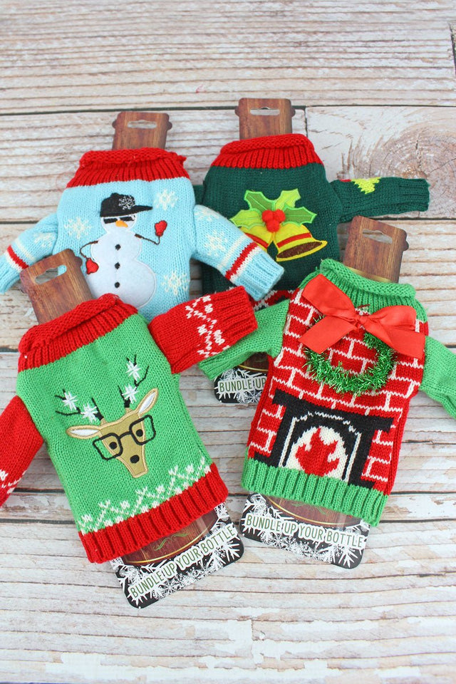 One Ugly Knitted Bottle Sweater - SHIPS ASSORTED - Wholesale Accessory Market