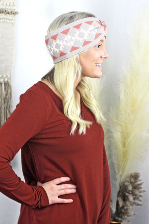 L.I.B. New York Pierre Plateau Headband, Taupe - Wholesale Accessory Market
