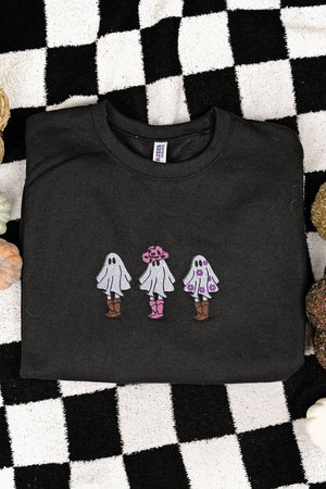Embroidered Boojee Cowghouls Unisex NuBlend Crew Sweatshirt - Wholesale Accessory Market