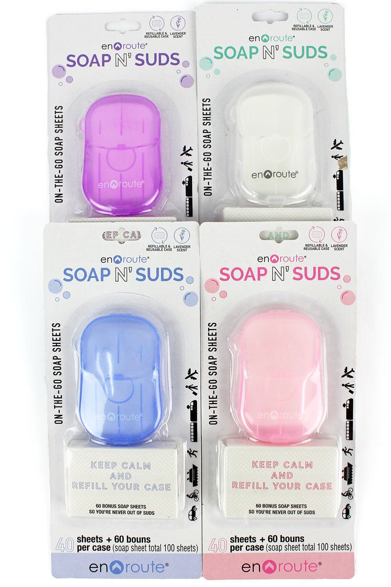 One Enroute Pocket Paper Soap with Travel Case - SHIPS ASSORTED - Wholesale Accessory Market