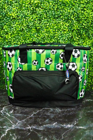 NGIL Here For The Goals and Black Cooler Tote with Lid - Wholesale Accessory Market