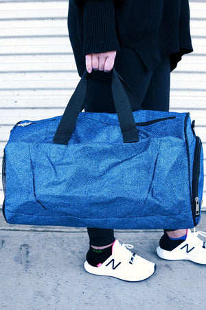 NGIL Royal Glitz & Glam Duffle Bag with Shoe Compartment - Wholesale Accessory Market