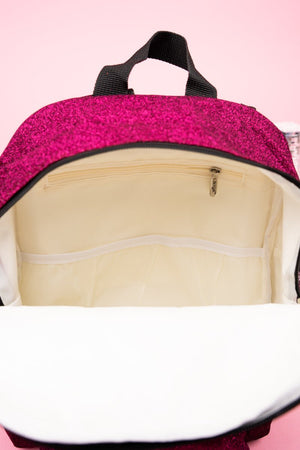 NGIL Hot Pink Glitz & Glam Petite Lille Backpack - Wholesale Accessory Market