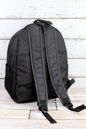 NGIL Black Glitz & Glam Large Backpack - Wholesale Accessory Market